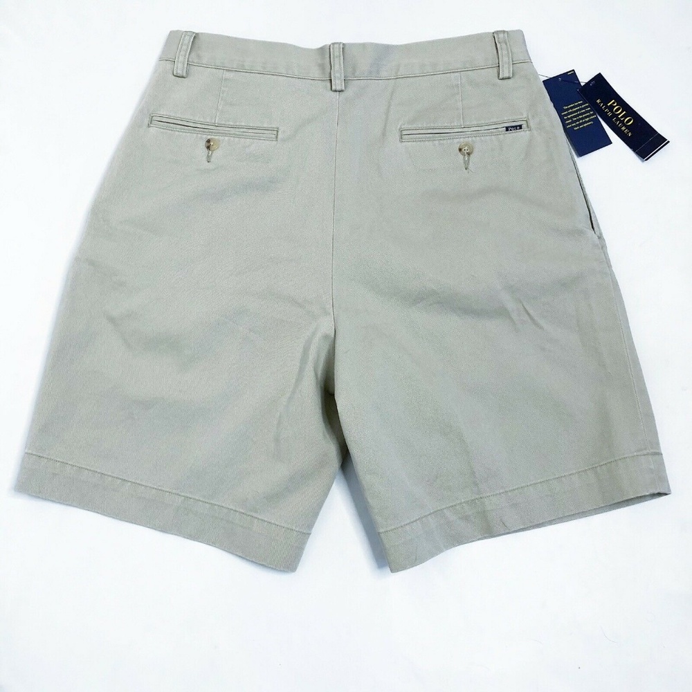 Polo Ralph Lauren Shorts NWT Classic Pleated (S35) - Picture 3 of 5
